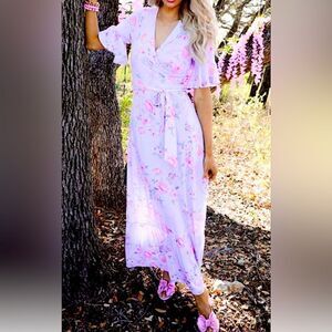 NWOT Floral Maxi Dress
